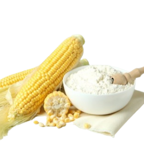 Épis de maïs et farine de maïs